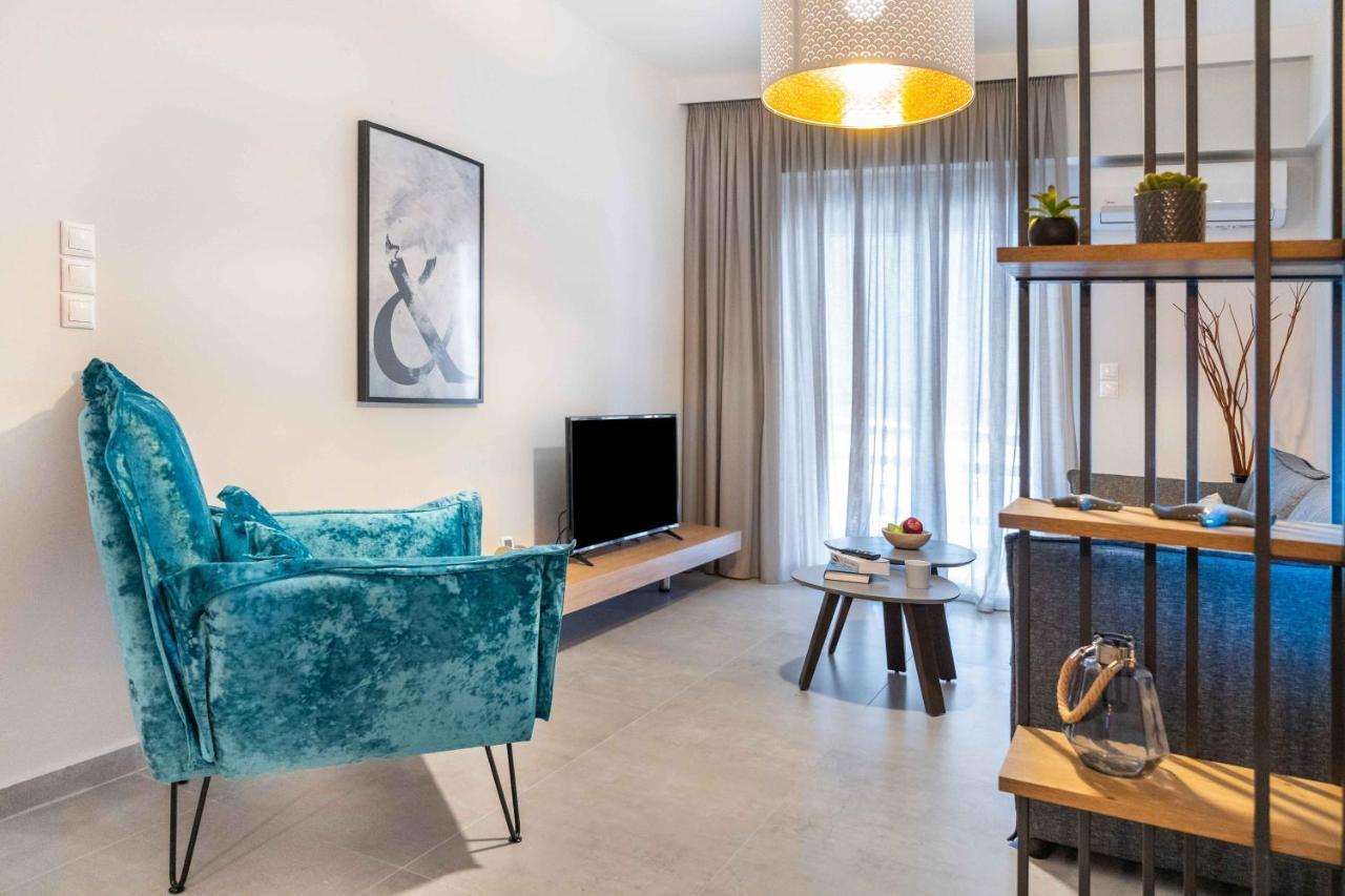 Suites 05-06 - Smart Cozy Suites - Large 2 Bedroom, Near Athens And Metro Kültér fotó