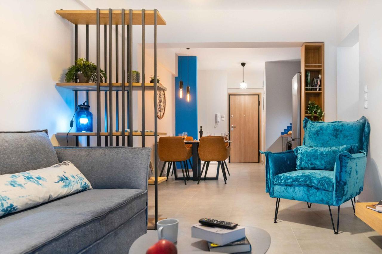 Suites 05-06 - Smart Cozy Suites - Large 2 Bedroom, Near Athens And Metro Kültér fotó